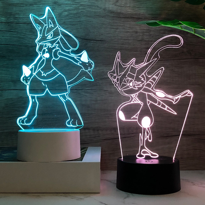 Lighting Room Decor Items - Kawaii Pokémon Pikachu Night Light Anime