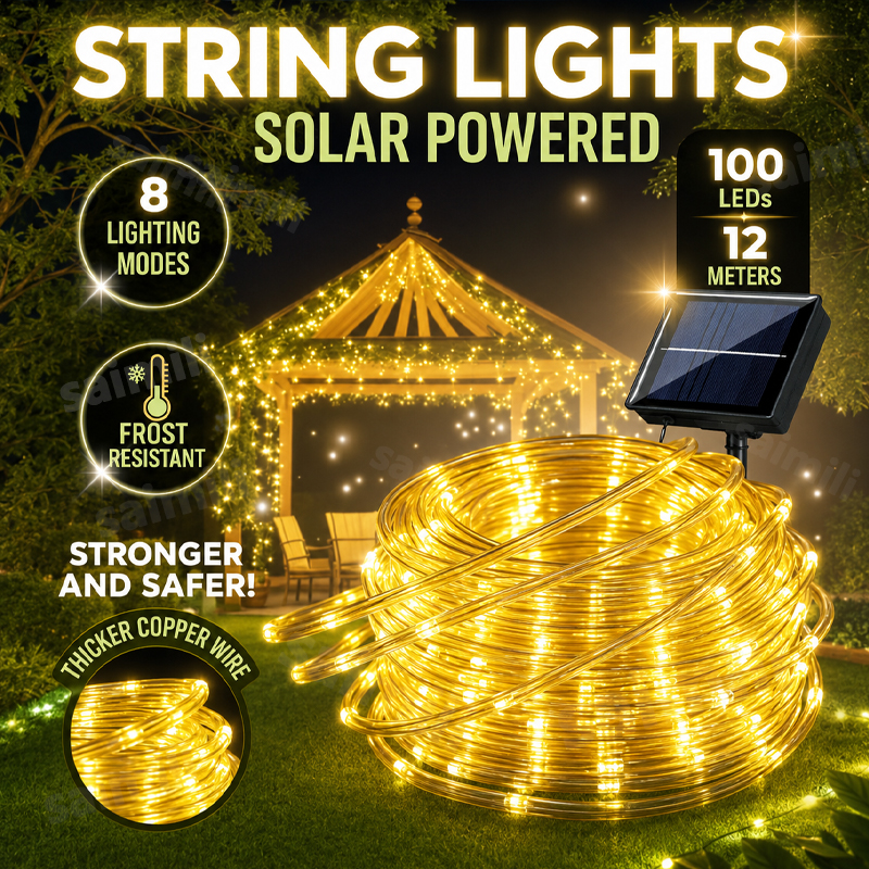 Outdoor Lighting Wedding Decor - LED String Lights Garden Outdoor Solar