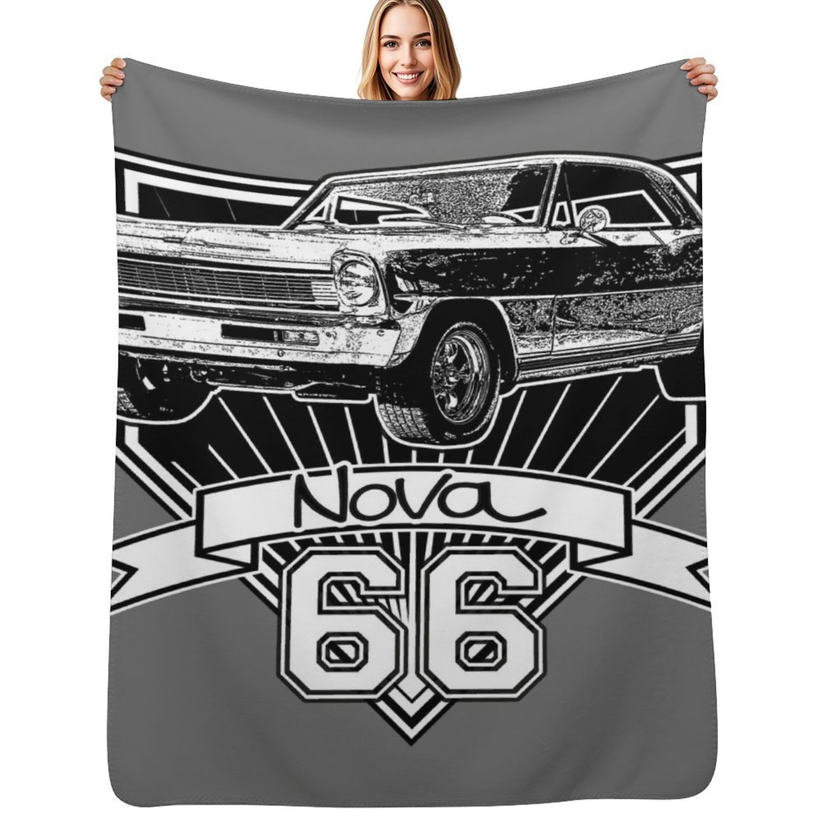 Nova Decor & Lighting Juletrelys - 1966 Nova Throw Blanket Cozy Warm