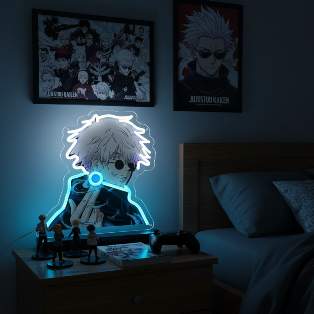 Wedding Lighting And Decor - Custom Animes Jujutsu Kaisen Gojo Neon