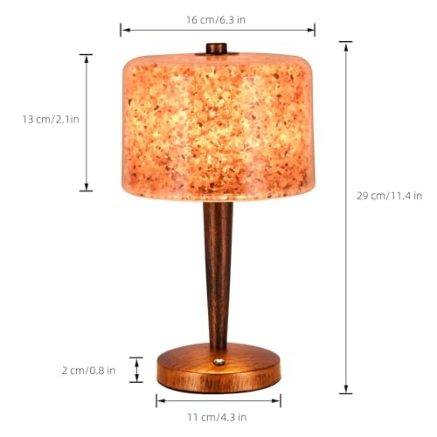 Salt lamp with Touch dimmer Co - Himalayan Salt Lamp のレビューと価格