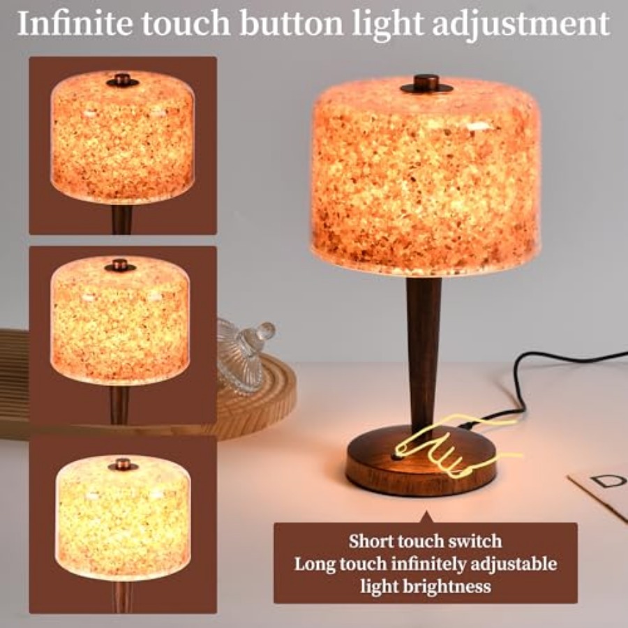 Salt lamp with Touch dimmer Co - Himalayan Salt Lamp のレビューと価格