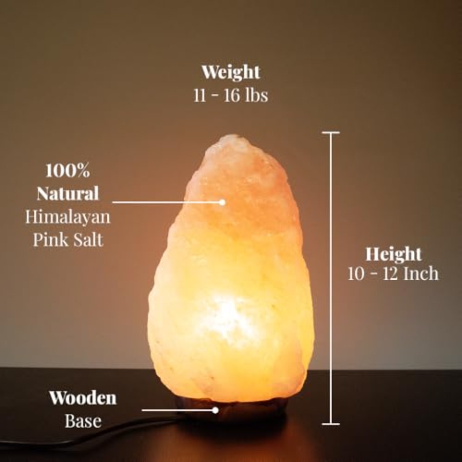 10 12 Inch Tall 11 15 lbs Hima - Himalayan Salt Lamp のレビューと価格