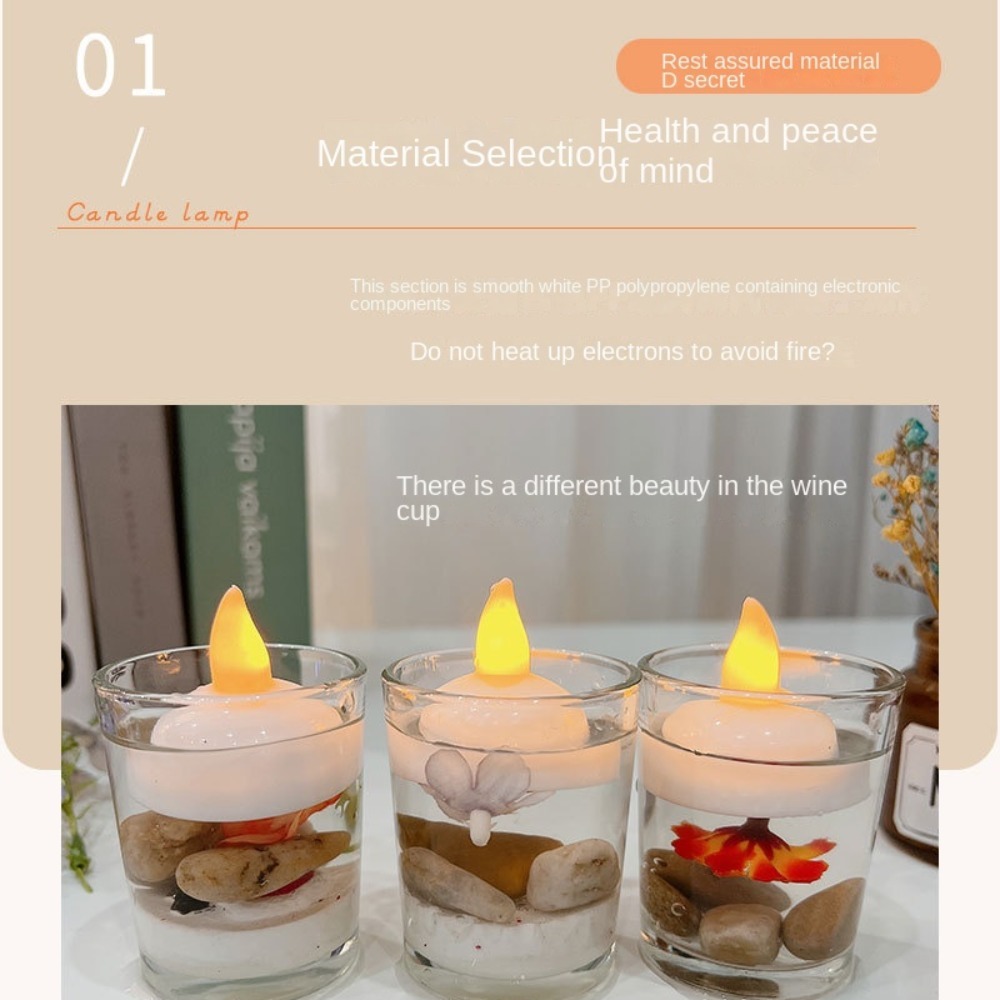 5Pcs Diwali Diya LED Light Flo - Lighting Decor For Diwali のレビューと価格