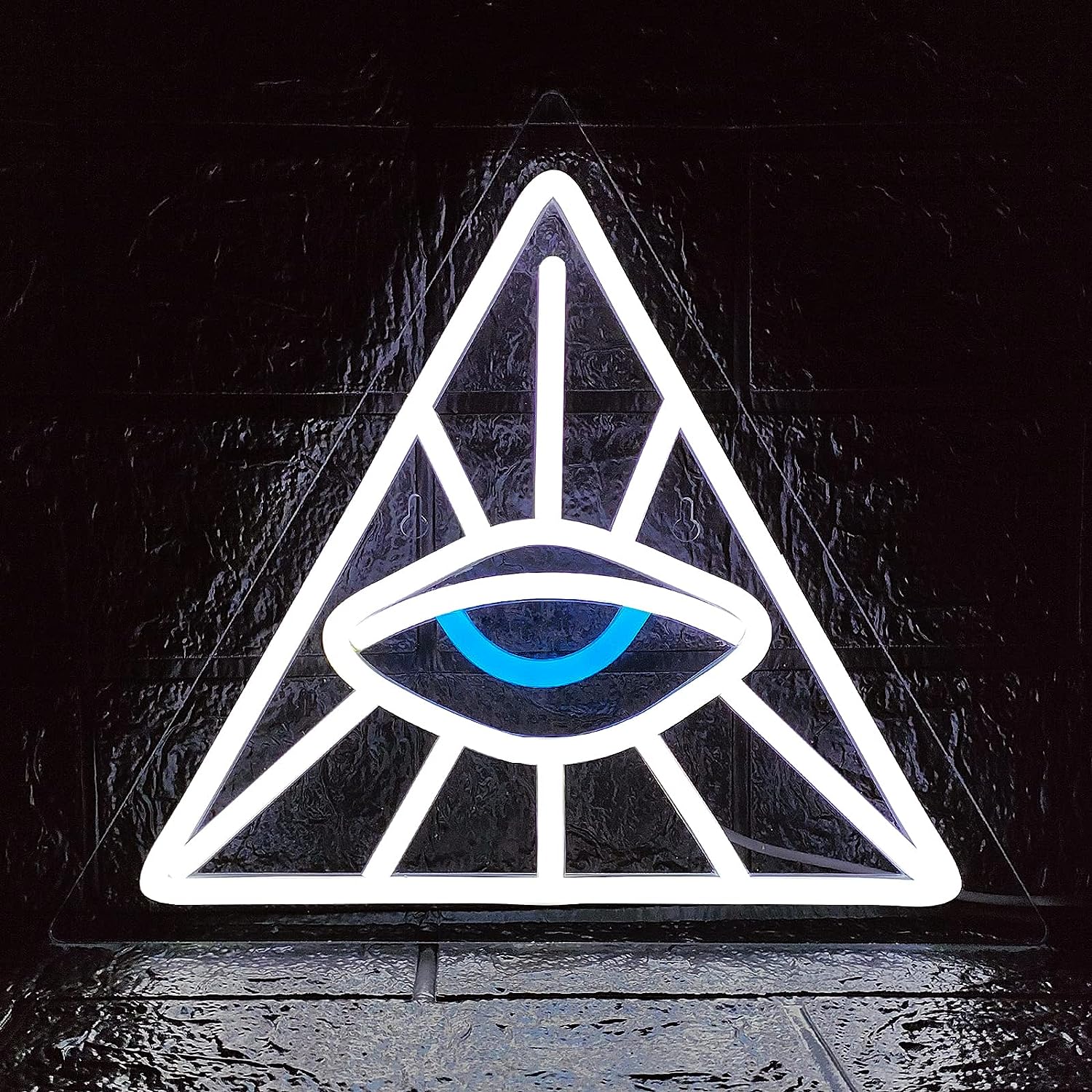 Eye in Triangle Neon Light LED - Outdoor Lighting Decor Ideas のレビューと価格