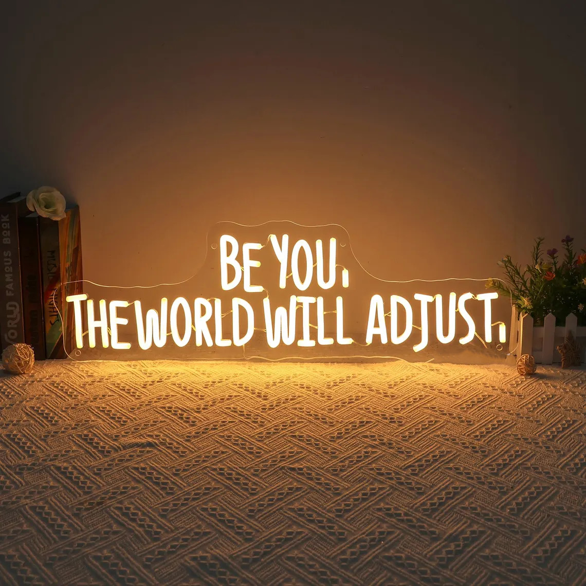 Be You The World Will Adjust N - Outdoor Lighting Decor Ideas のレビューと価格