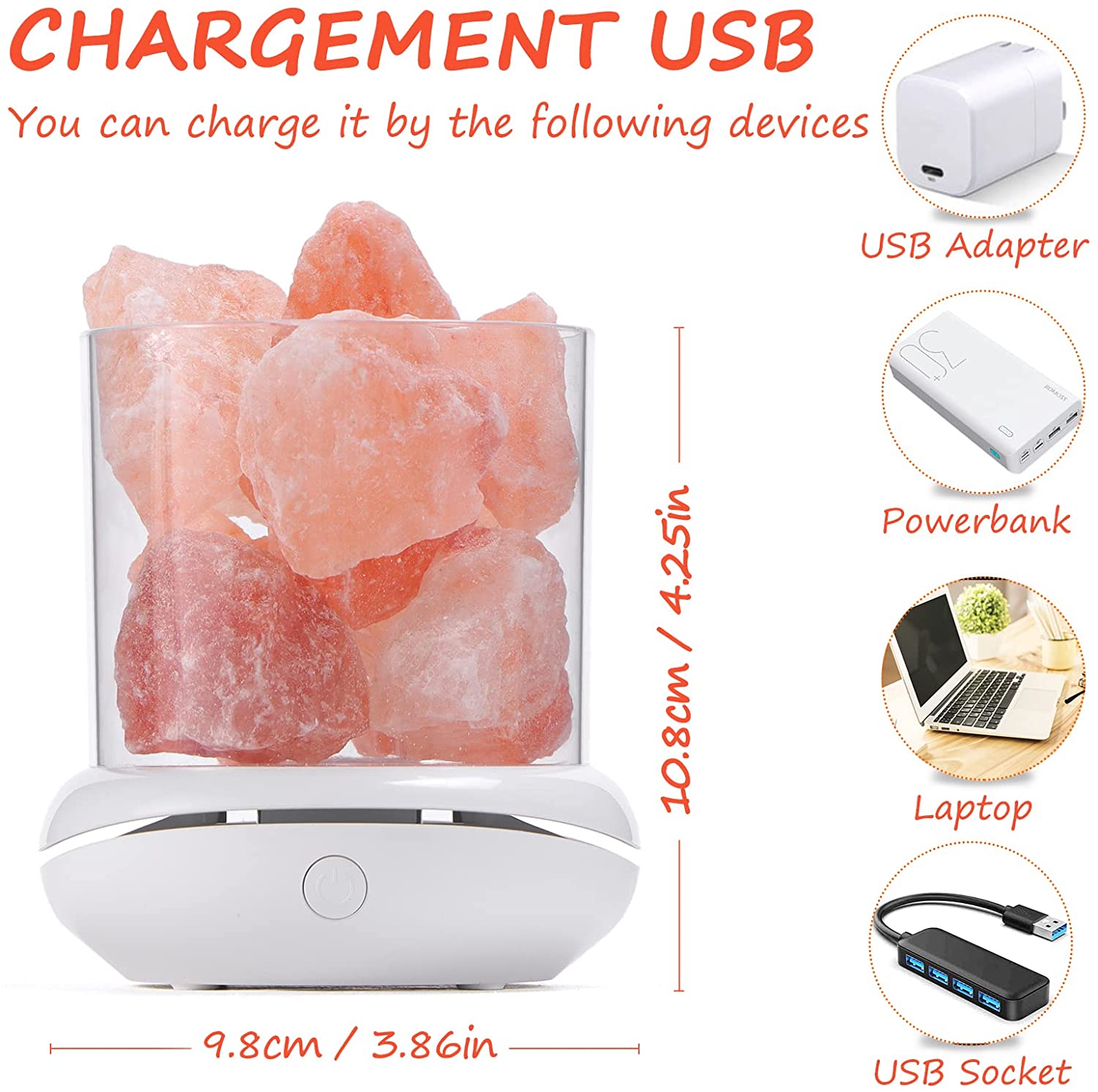Aroma lamps Natural Himalayan  - Himalayan Salt Lamp のレビューと価格