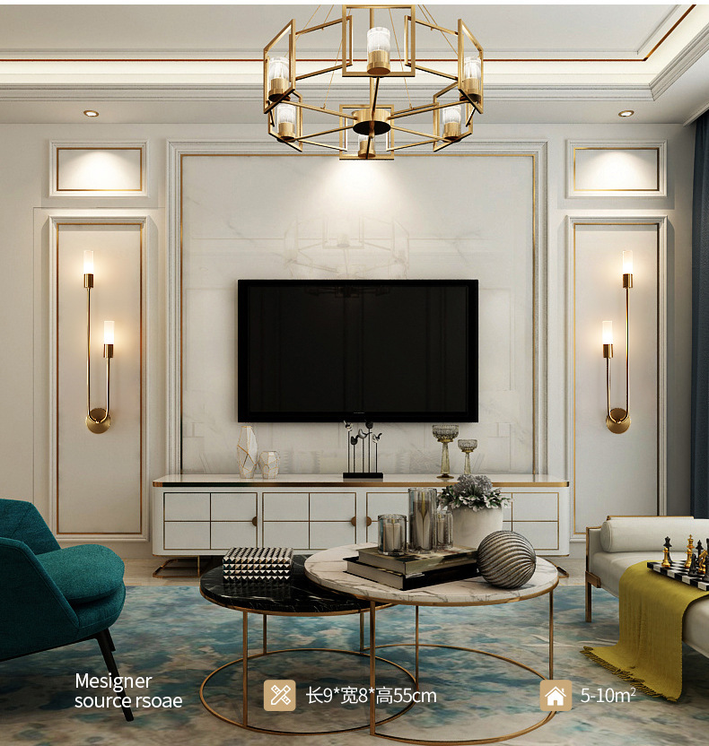 Retro Background Living Room A - Decor Lighting Table Lamps のレビューと価格