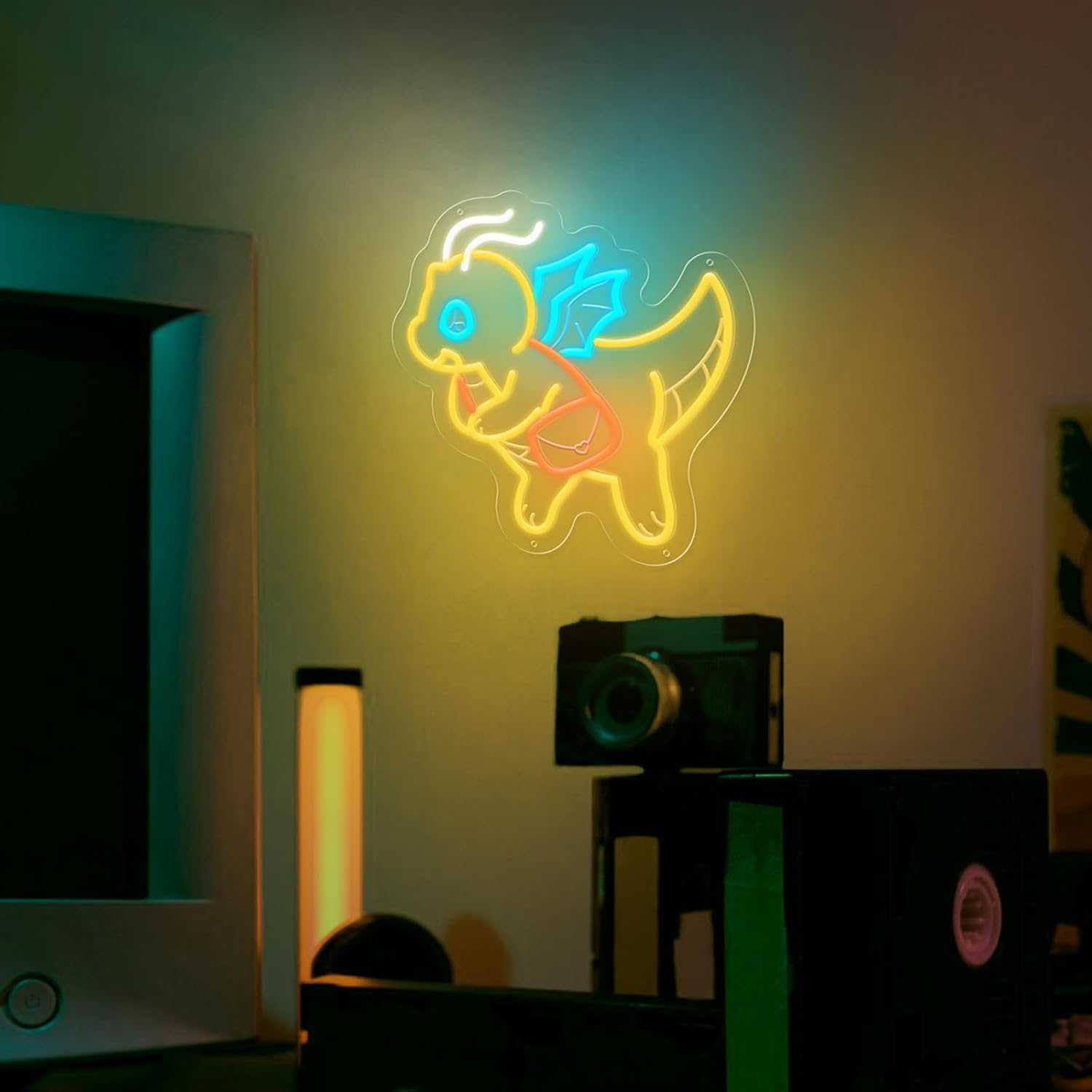 USB Dimmable Cute Dinosaur Neo - Outdoor Lighting Decor Ideas のレビューと価格