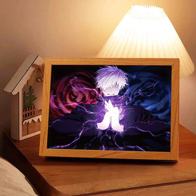 Jujutsu Kaisen LED Light Paint - Lighting Room Decor Items のレビューと価格