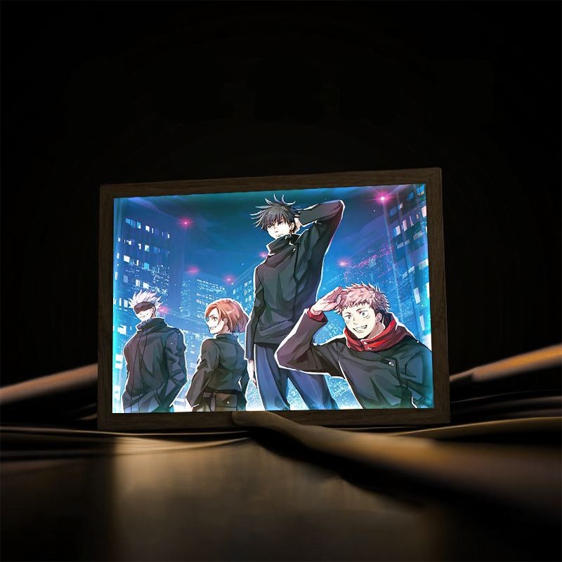 Jujutsu Kaisen LED Light Paint - Lighting Room Decor Items のレビューと価格