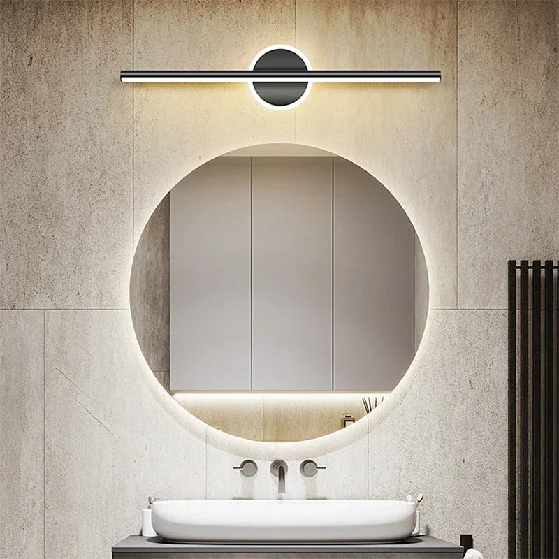 Modern LED Mirror Lamp 40/55cm - Decor Lighting Fixtures のレビューと価格