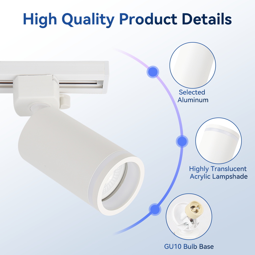 Led Track Light GU10 Spotlight - Decor Lighting Fixtures のレビューと価格