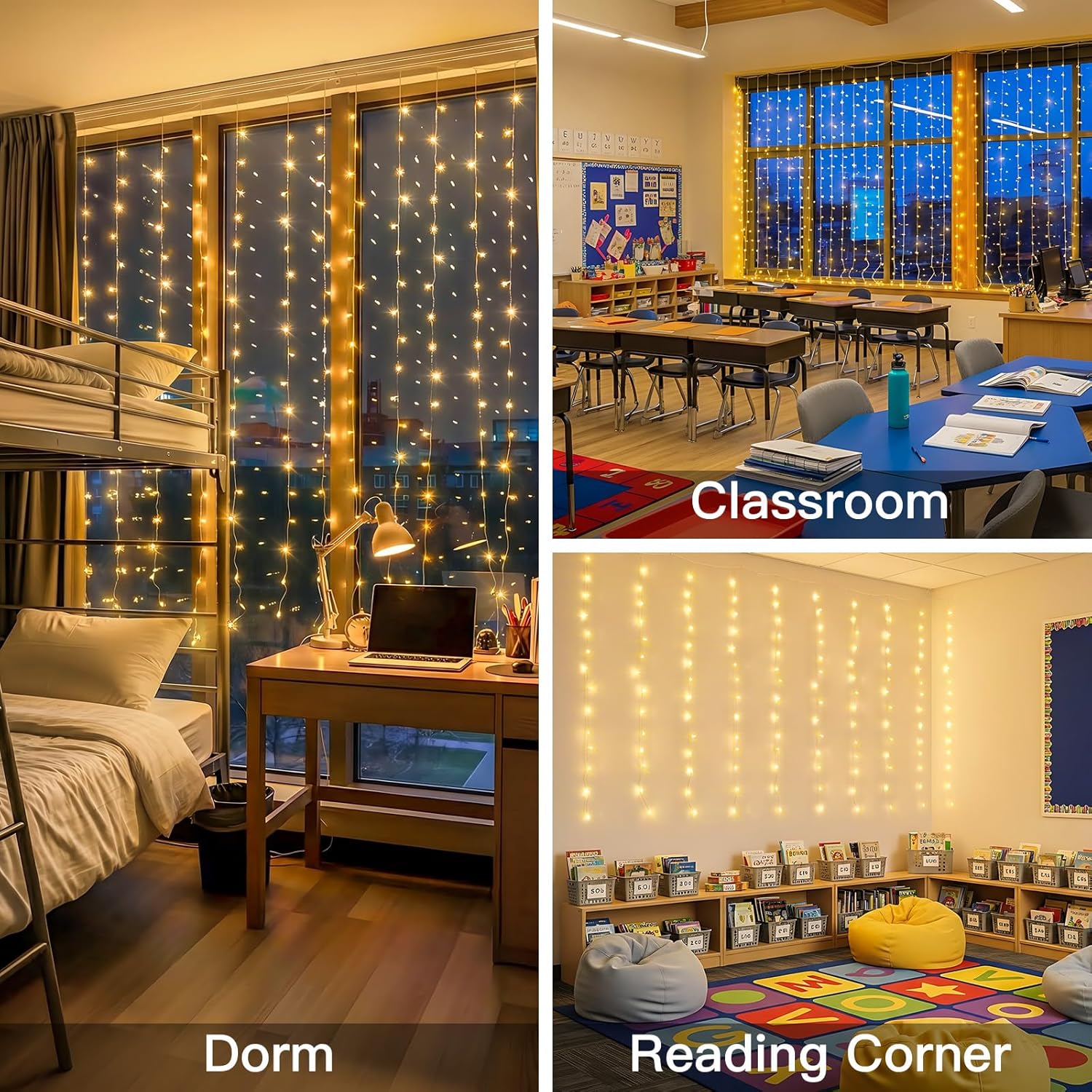 Curtain Lights For Bedroom 200 - Wedding Lighting And Decor のレビューと価格