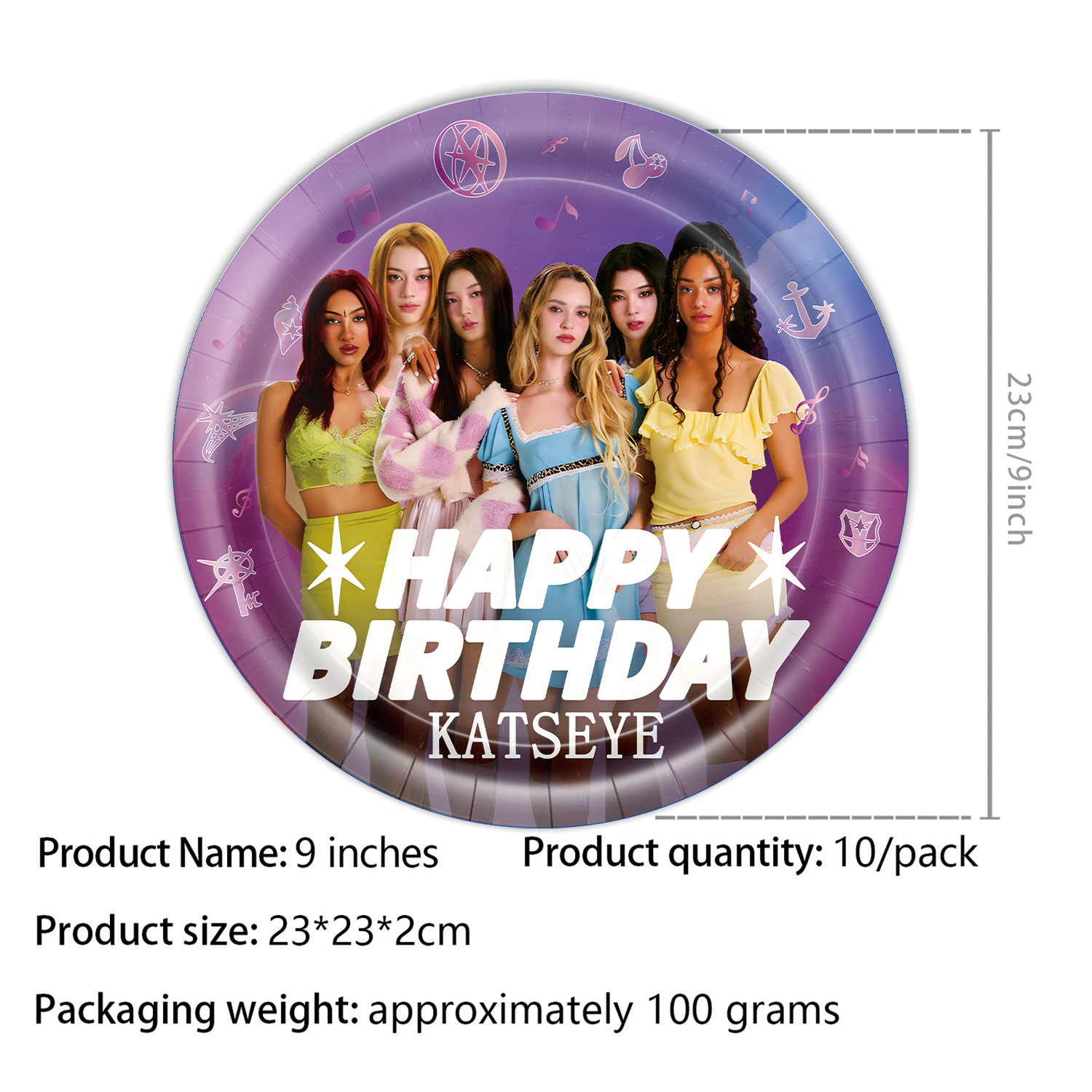 K&Katseye Idol Birthday Party  - Lighting Room Decor Items のレビューと価格