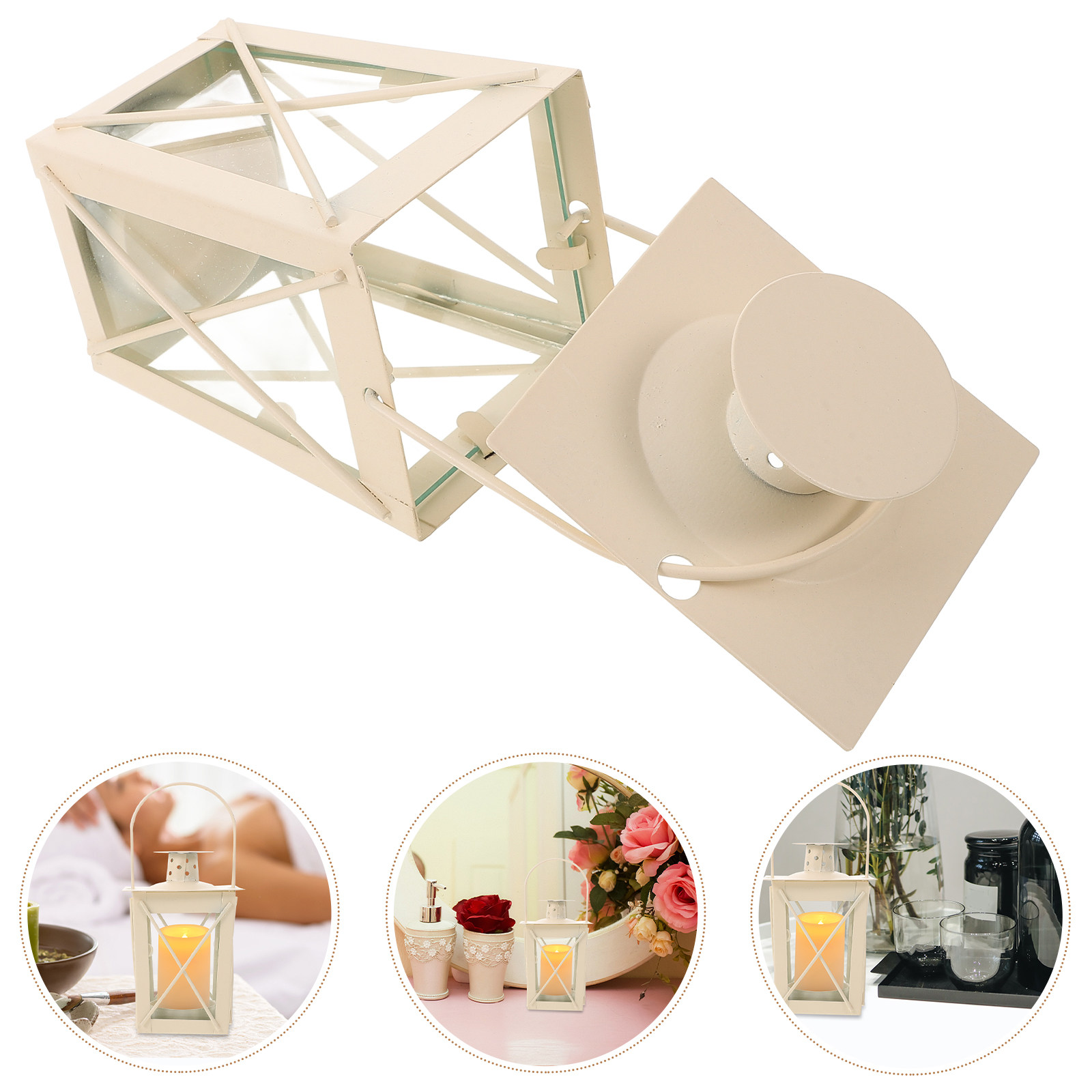 Iron Lantern Holder Stand for  - Outdoor Lighting Decor Ideas のレビューと価格