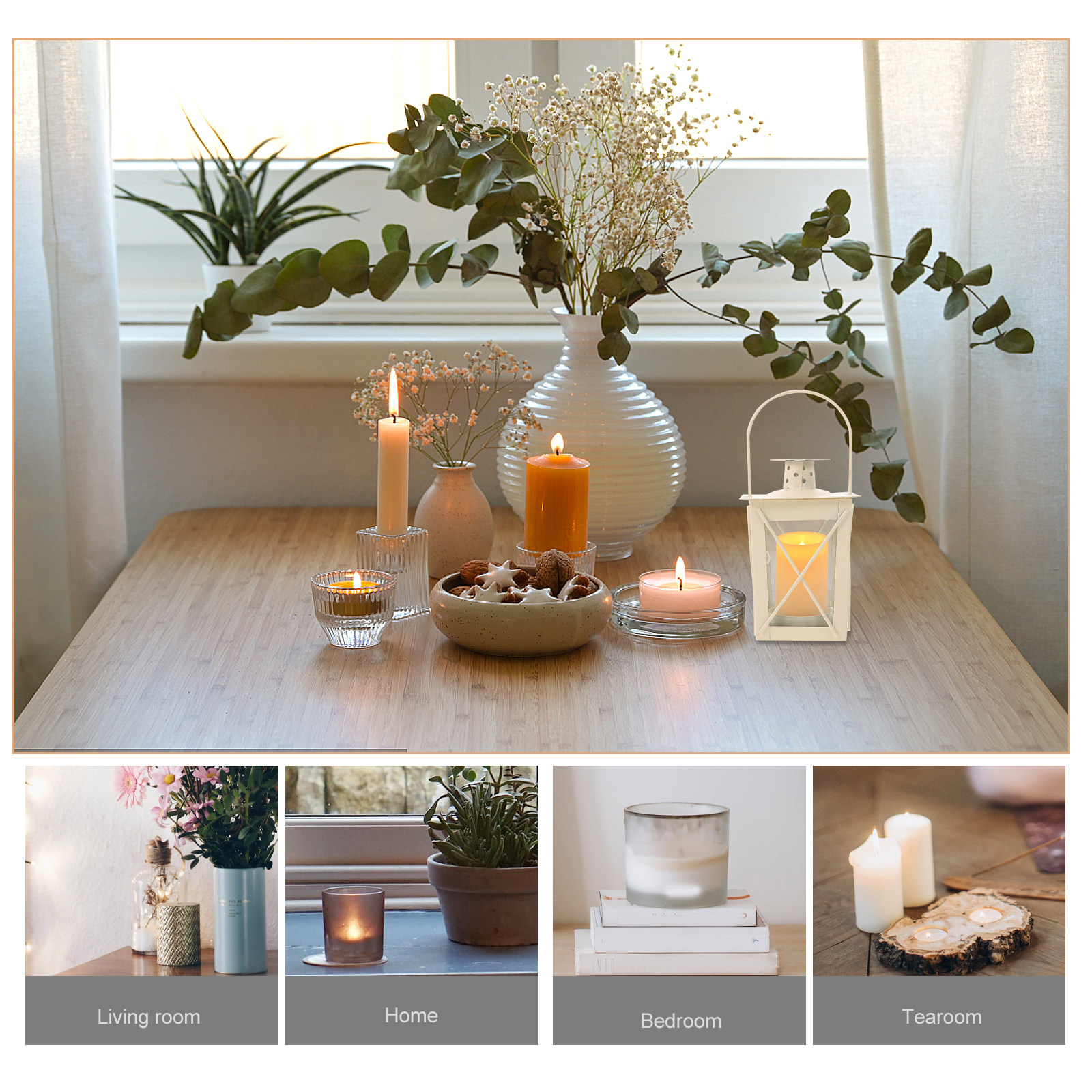Iron Lantern Holder Stand for  - Outdoor Lighting Decor Ideas のレビューと価格