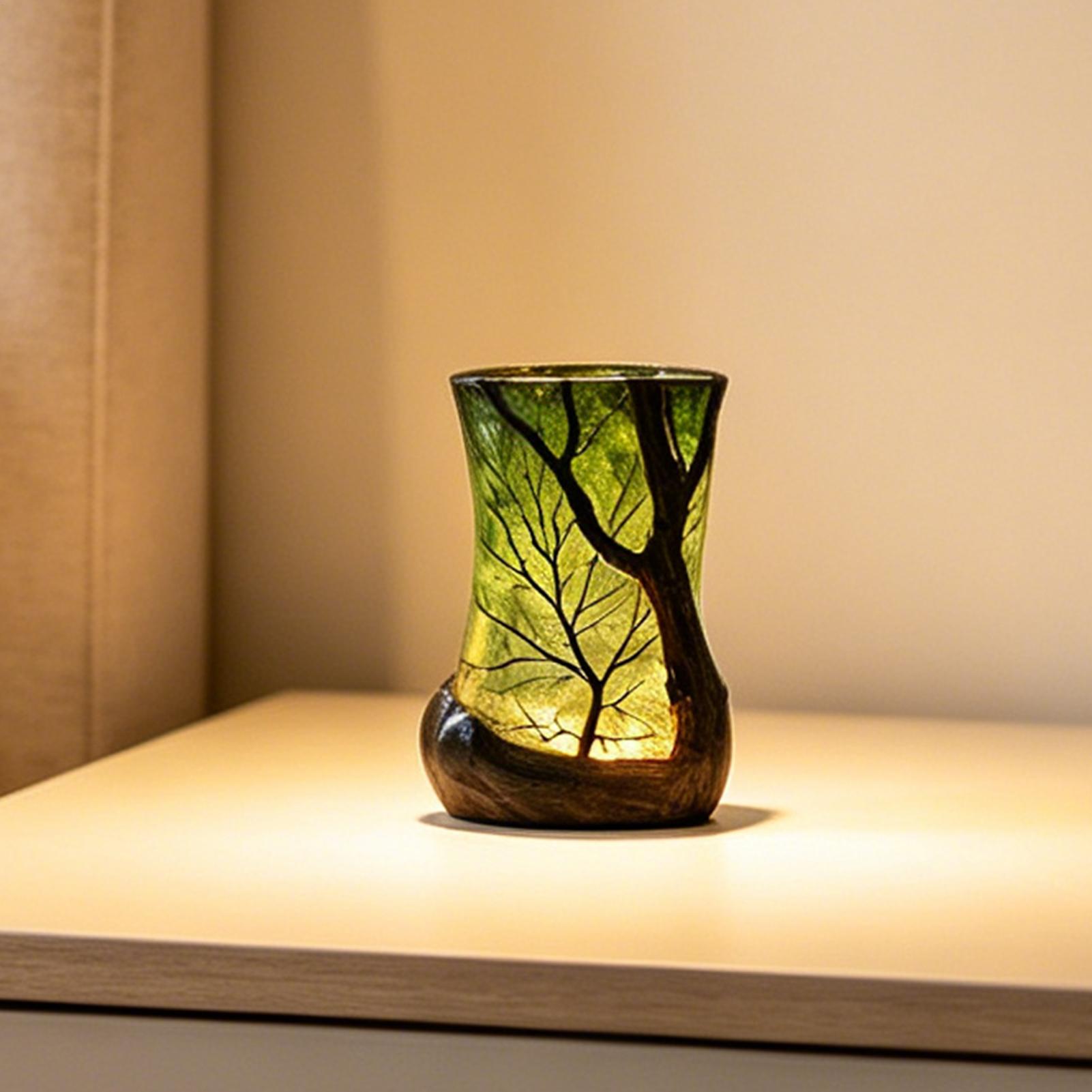 Bedside Table Lamp Forest Nigh - Lighting Decor のレビューと価格