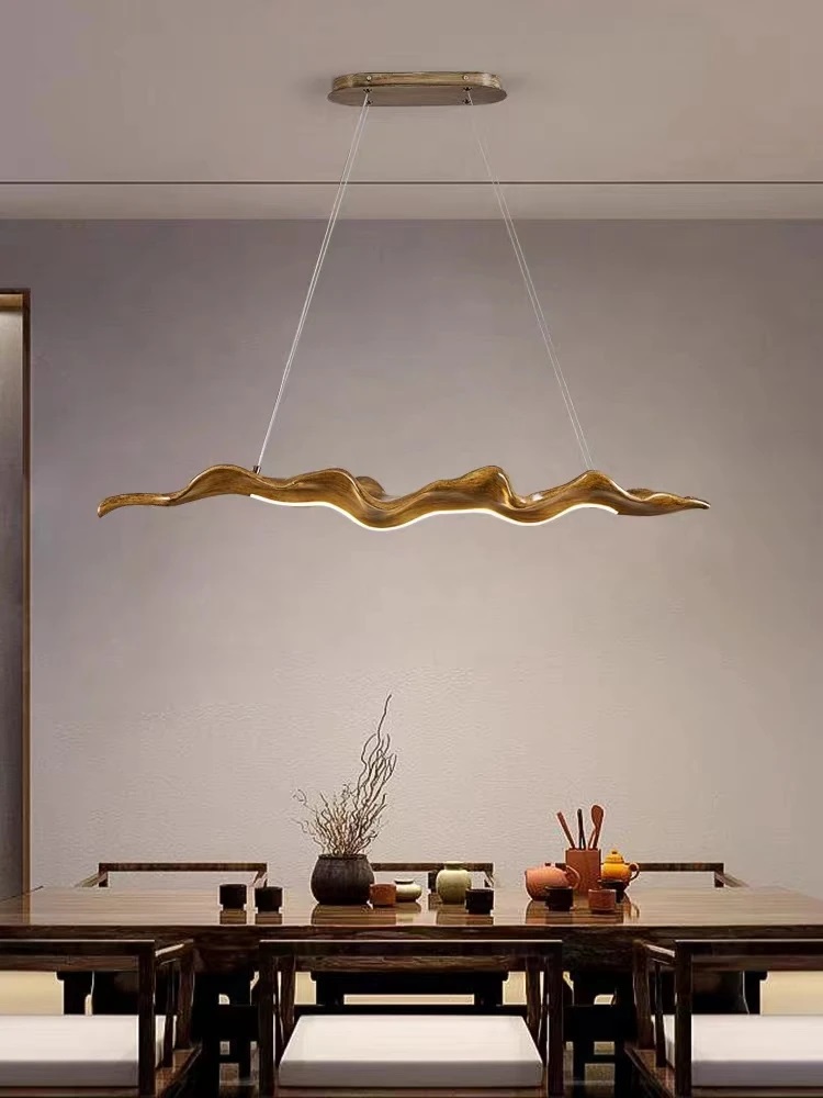 Vintage Resin Leaf Pendant Lig - Decor Lighting Fixtures のレビューと価格
