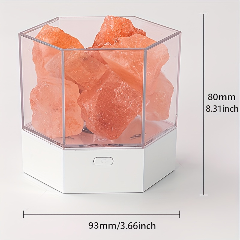 E5 LED Natural Himalayan Cryst - Himalayan Salt Lamp のレビューと価格