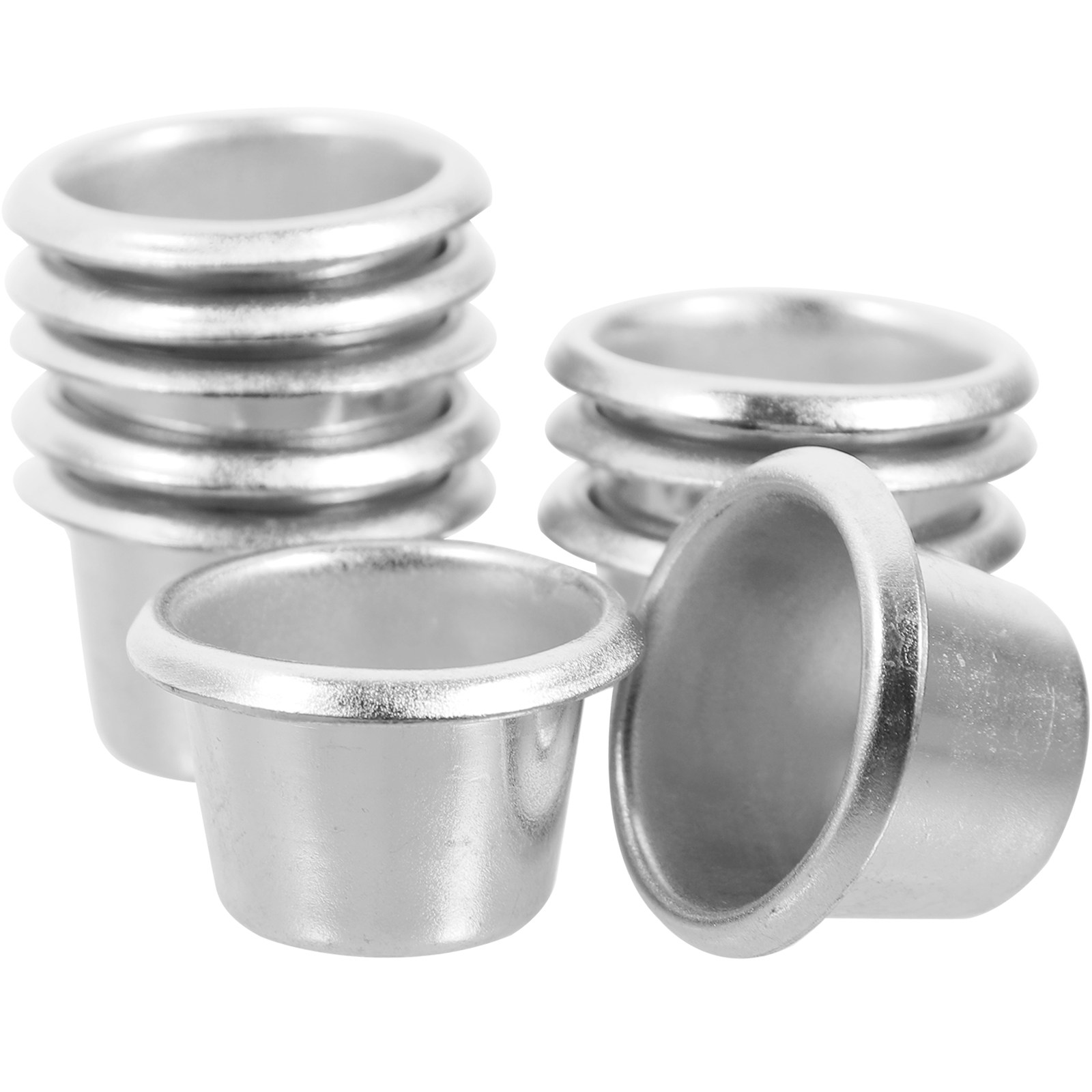 10Pcs Metal Cup Set Iron Holde - Candle Holder Set のレビューと価格