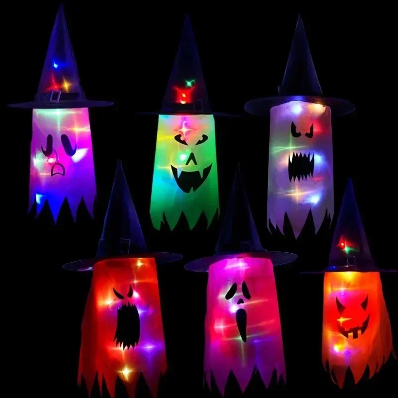 1PC Halloween Witch Hat Colorf - Lighting Decor のレビューと価格