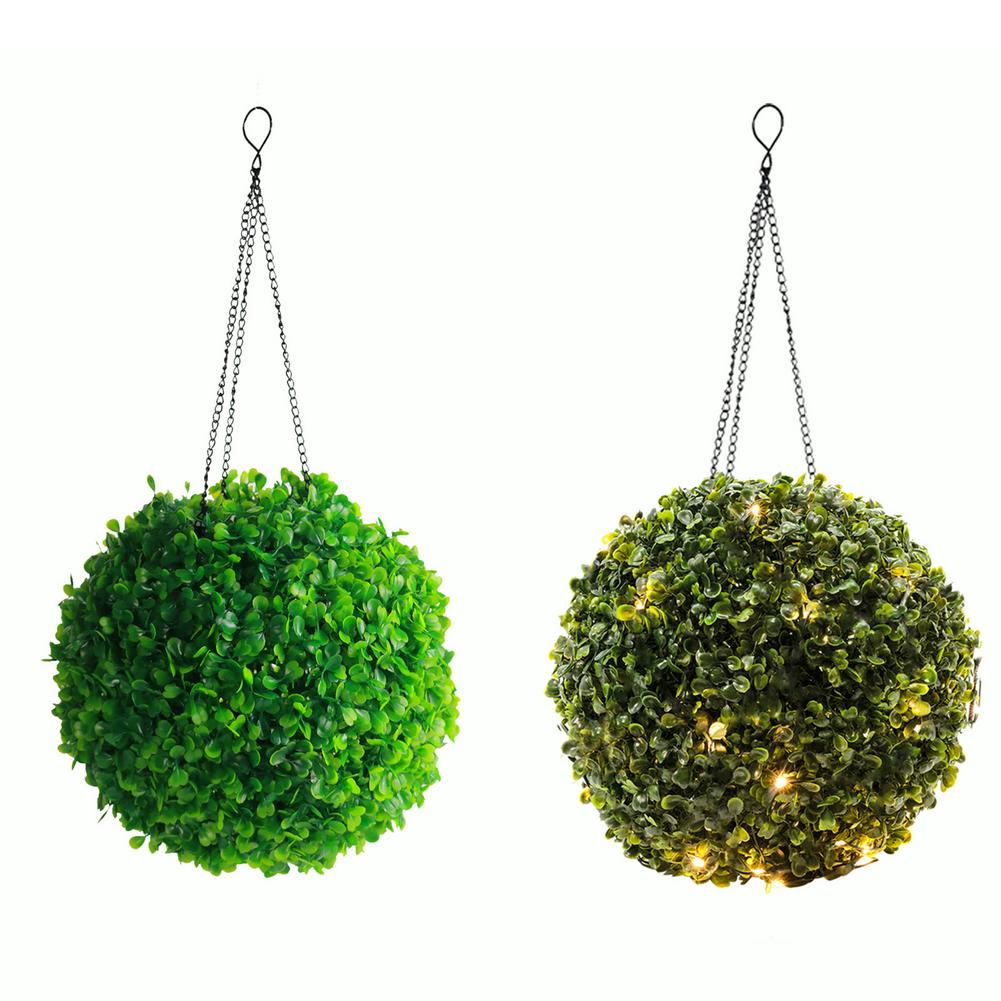 Artificial Plant Topiary Ball  - Outdoor Lighting Wedding Decor のレビューと価格