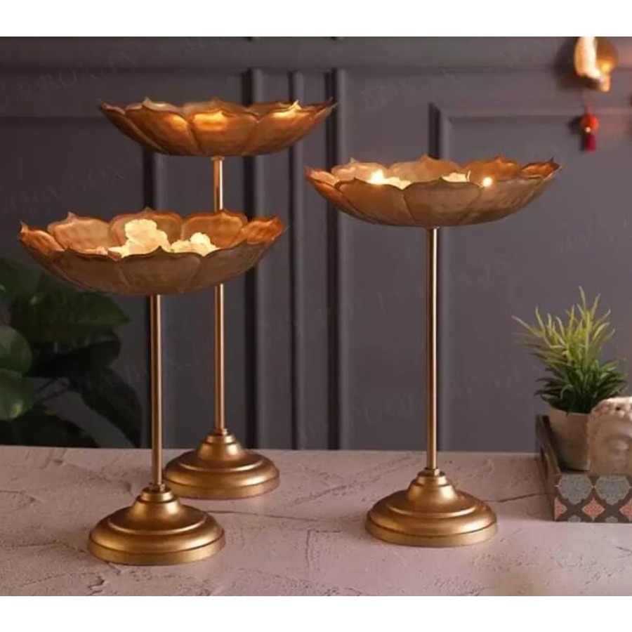 Indian handcrafted urli bowl s - Lighting Decor For Diwali のレビューと価格