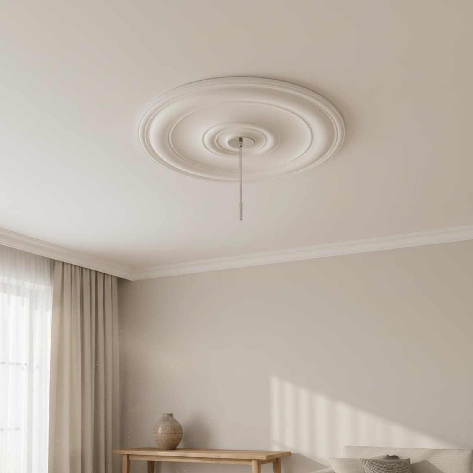 Round Ceiling Medallion Europe - Lighting Decor のレビューと価格