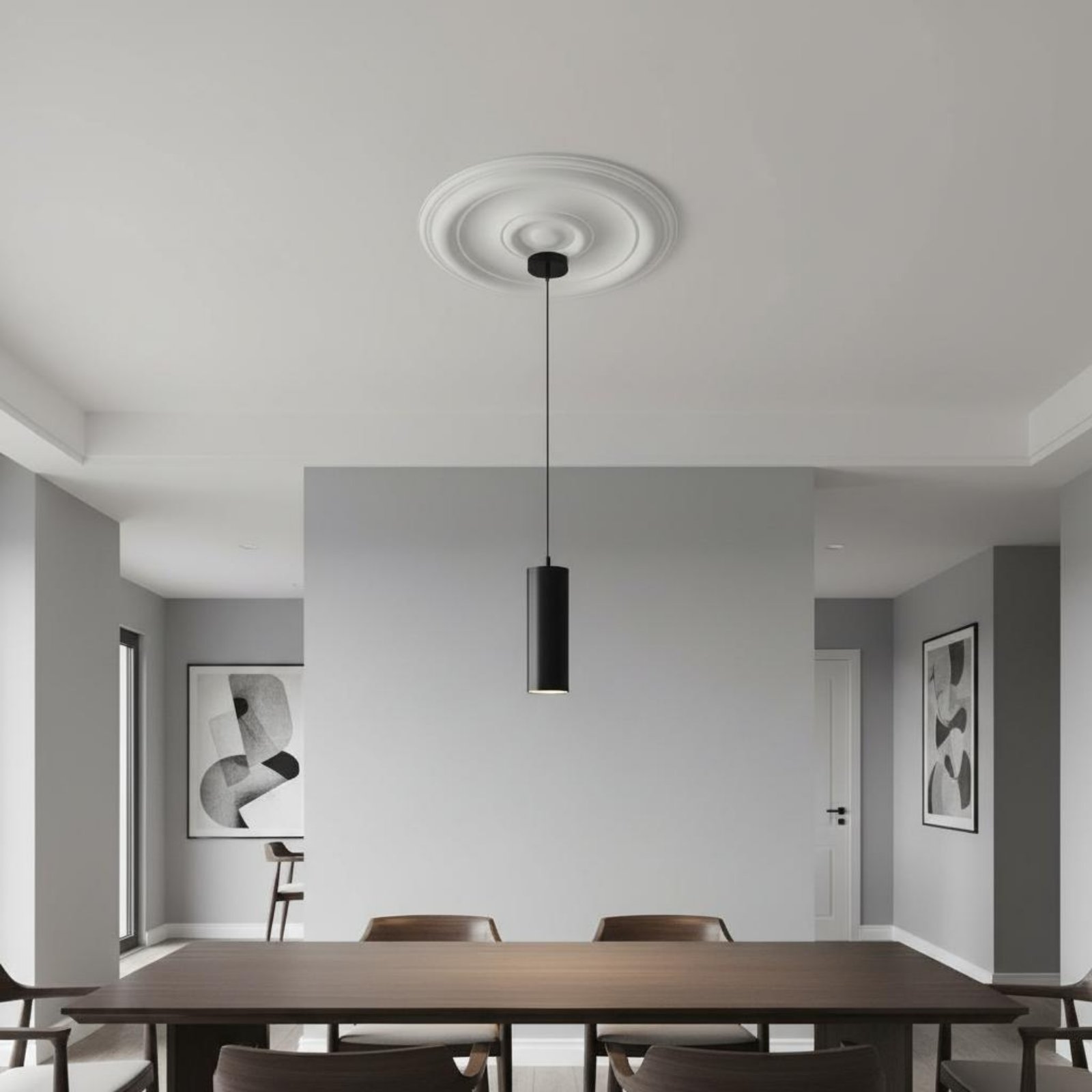 Round Ceiling Medallion Europe - Lighting Decor のレビューと価格