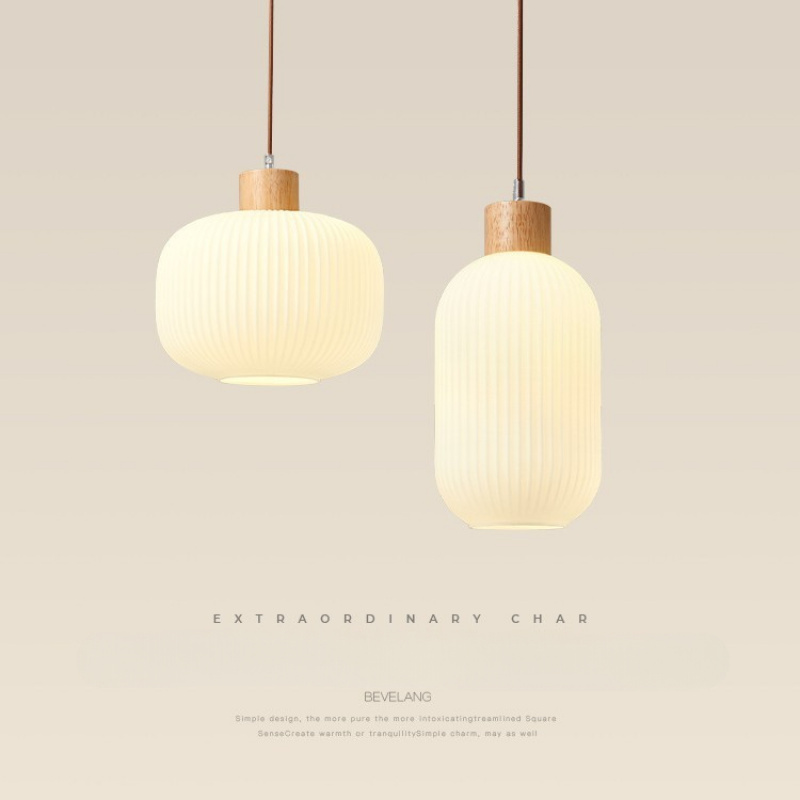 Modern White Glass Pendant Lig - Decor Lighting Fixtures のレビューと価格