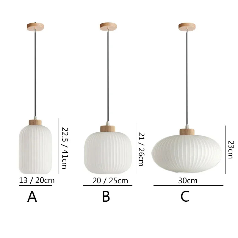 Modern White Glass Pendant Lig - Decor Lighting Fixtures のレビューと価格