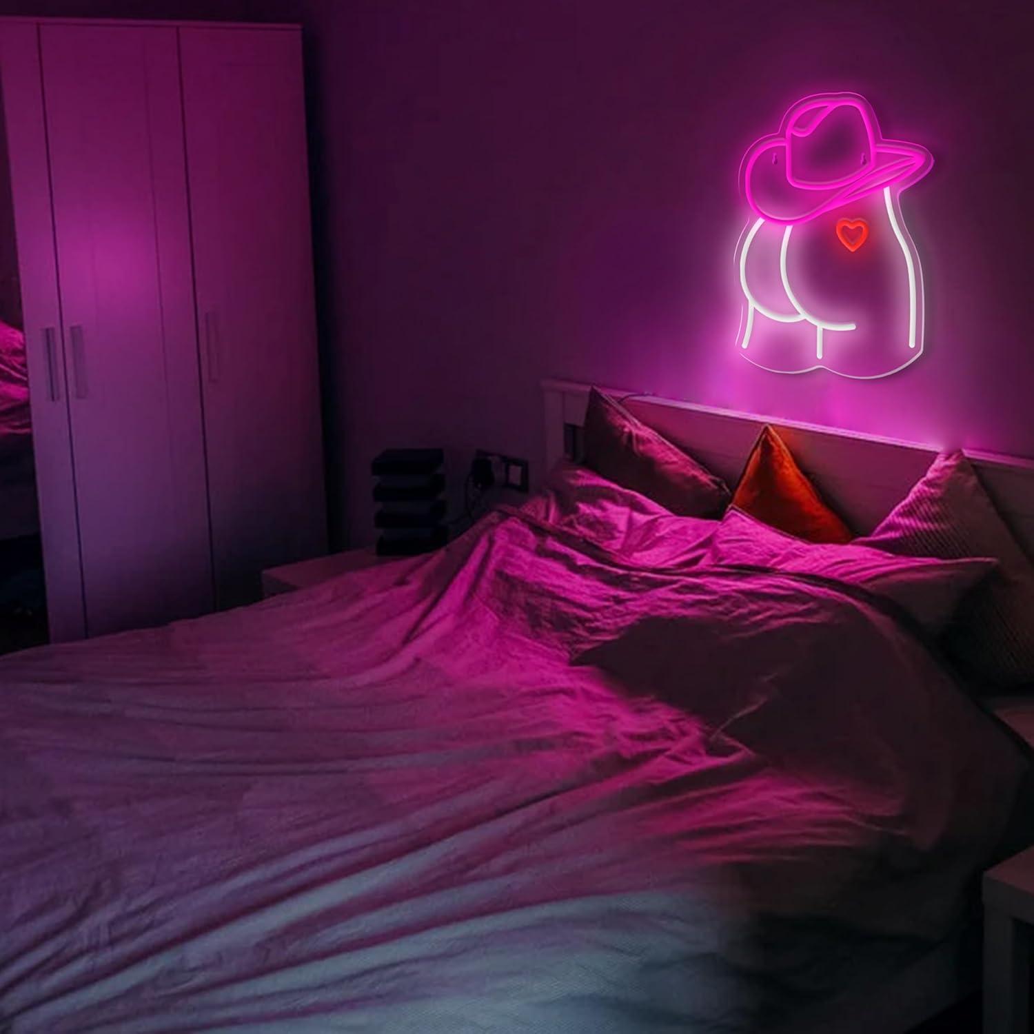 Cowgirl Neon Sign Dimmable LED - Wedding Lighting And Decor のレビューと価格
