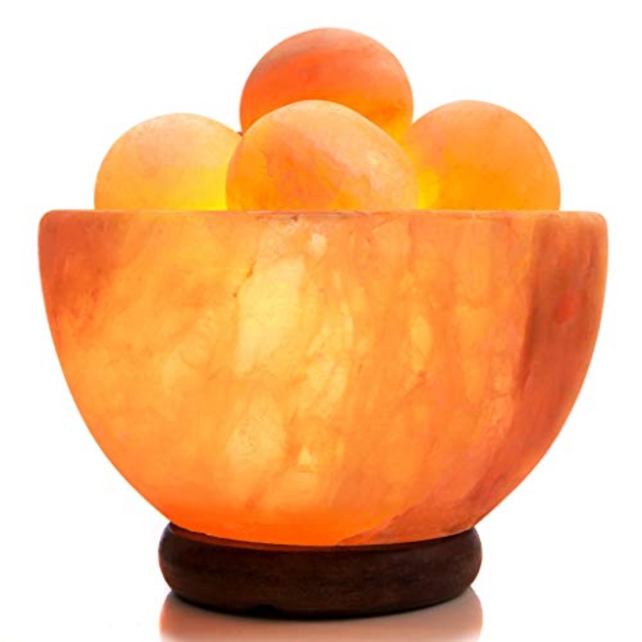 Himalayan Salt Lamp with 6 Him - Himalayan Salt Lamp のレビューと価格