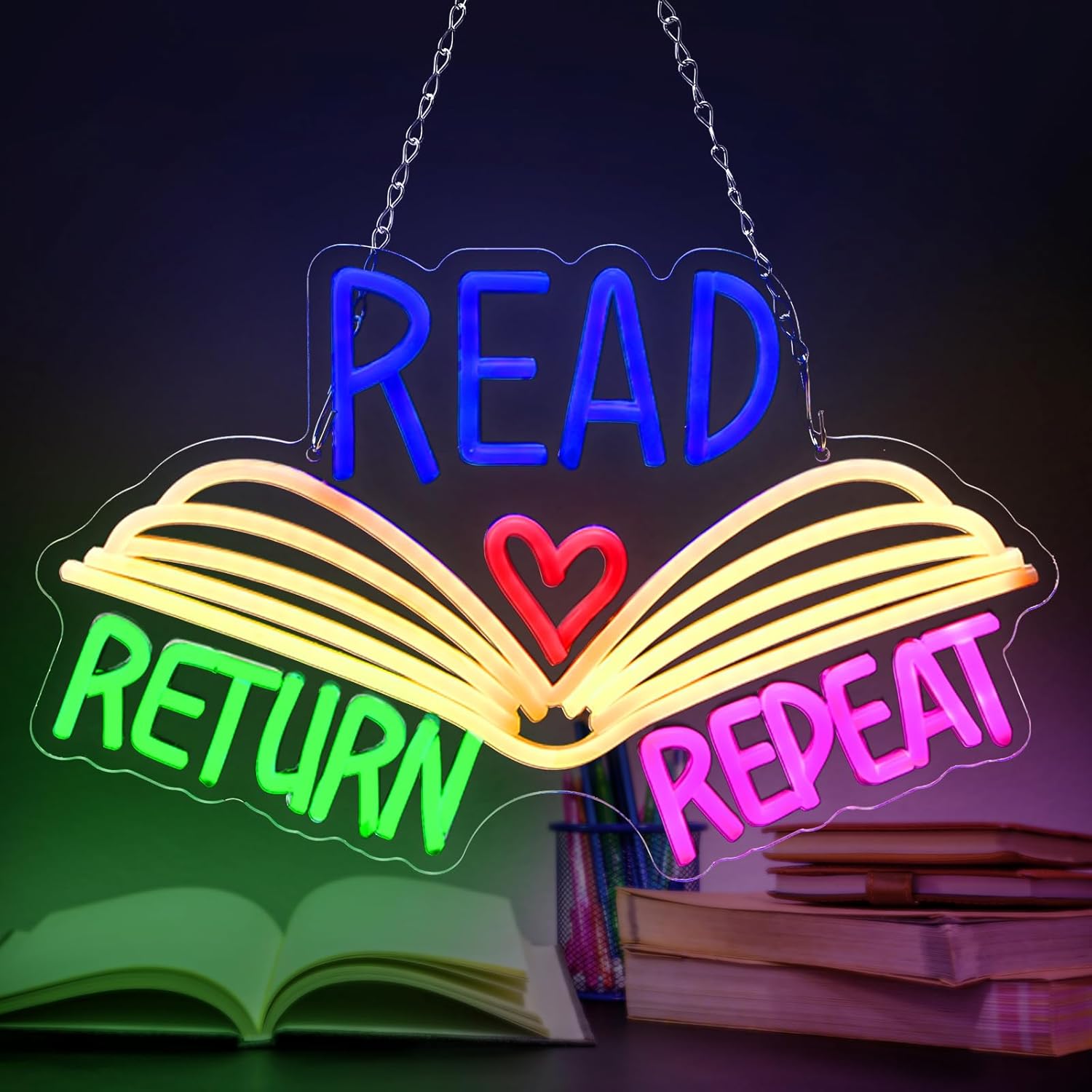 LED Neon Sign Read Return Repe - Decor Lighting Returns のレビューと価格