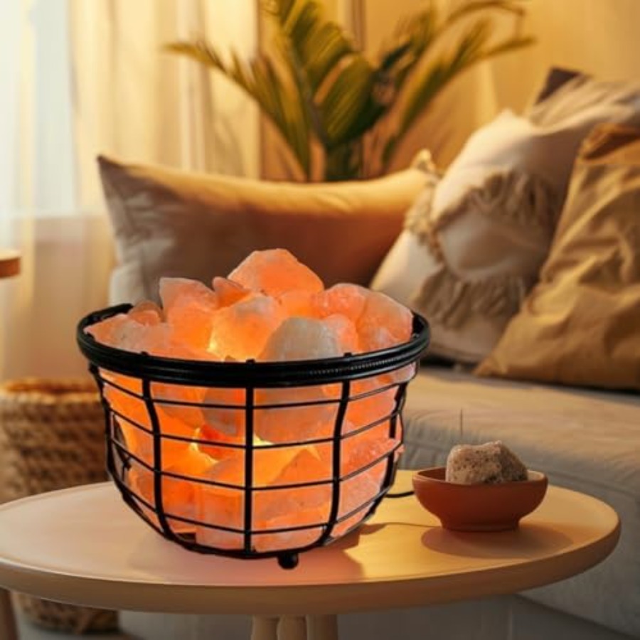 NB Himalayan Pink Salt Metal L - Himalayan Salt Lamp のレビューと価格