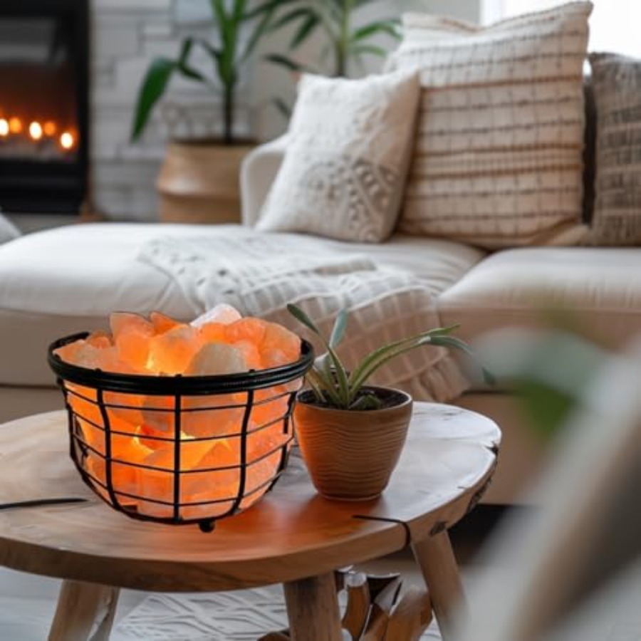 NB Himalayan Pink Salt Metal L - Himalayan Salt Lamp のレビューと価格