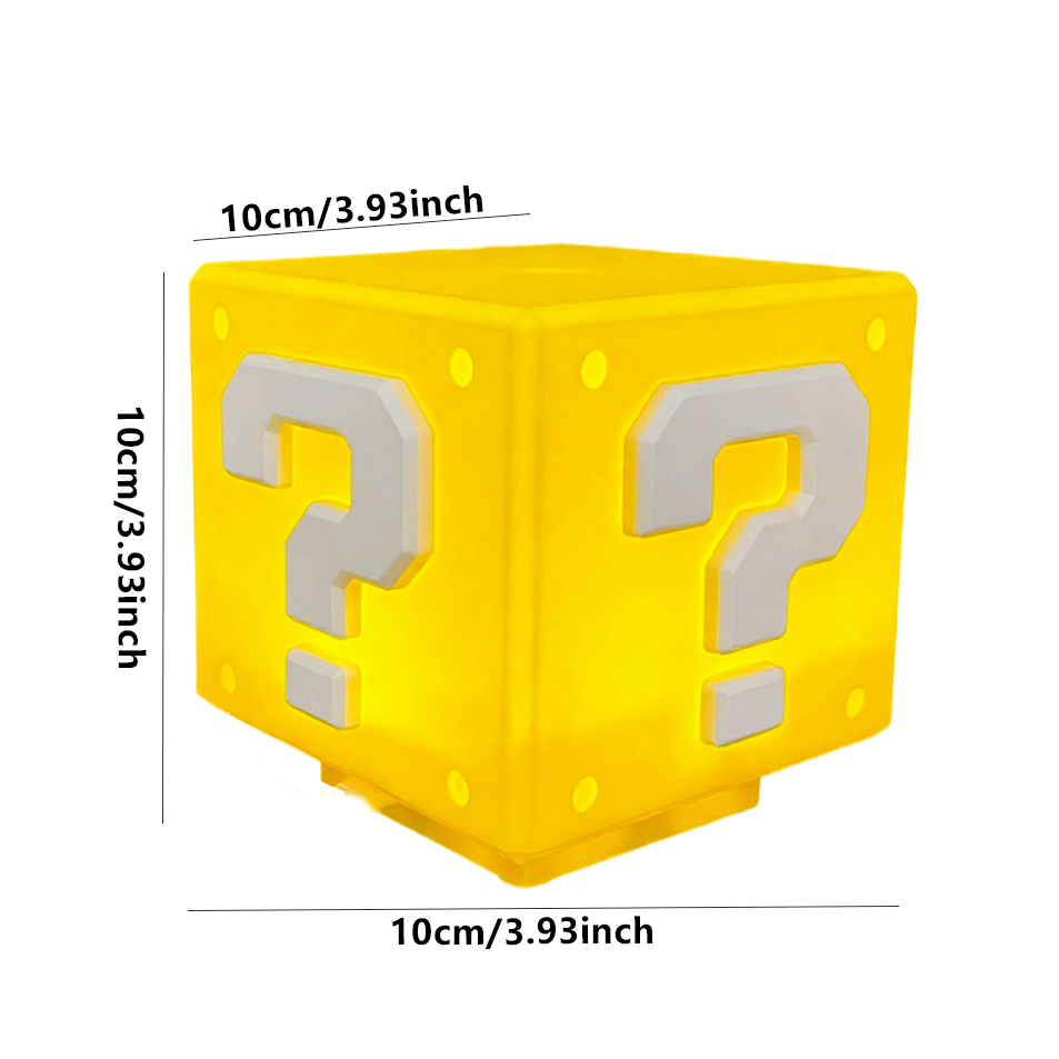 2026Question Block Lamp with S - Lighting Room Decor Items のレビューと価格