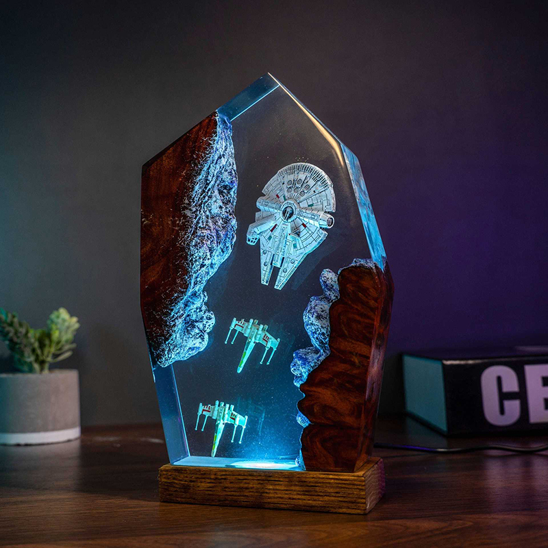 Table Resin Lamp Universe War  - Wedding Lighting And Decor のレビューと価格
