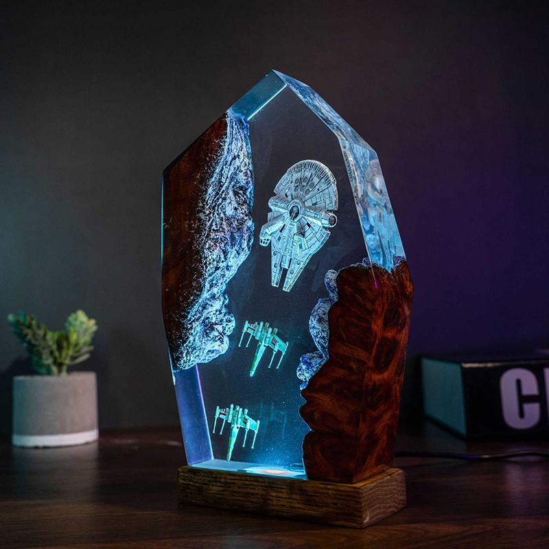 Table Resin Lamp Universe War  - Wedding Lighting And Decor のレビューと価格