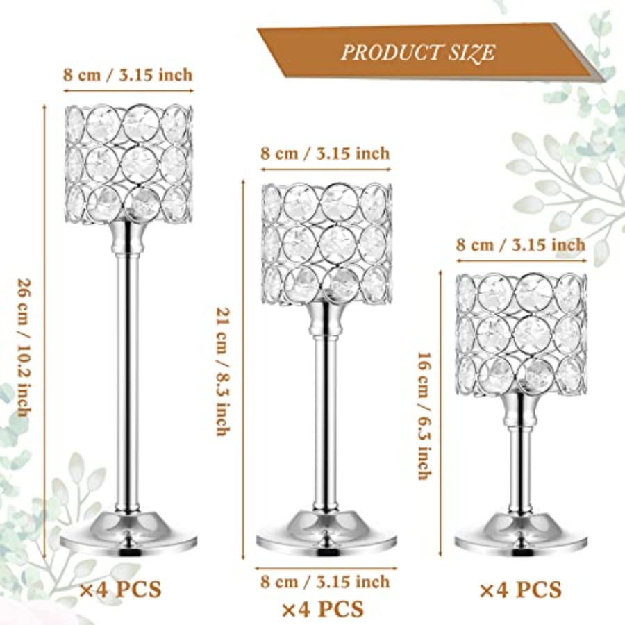 Wedding table centerpieces: cr - Candle Holder Set のレビューと価格