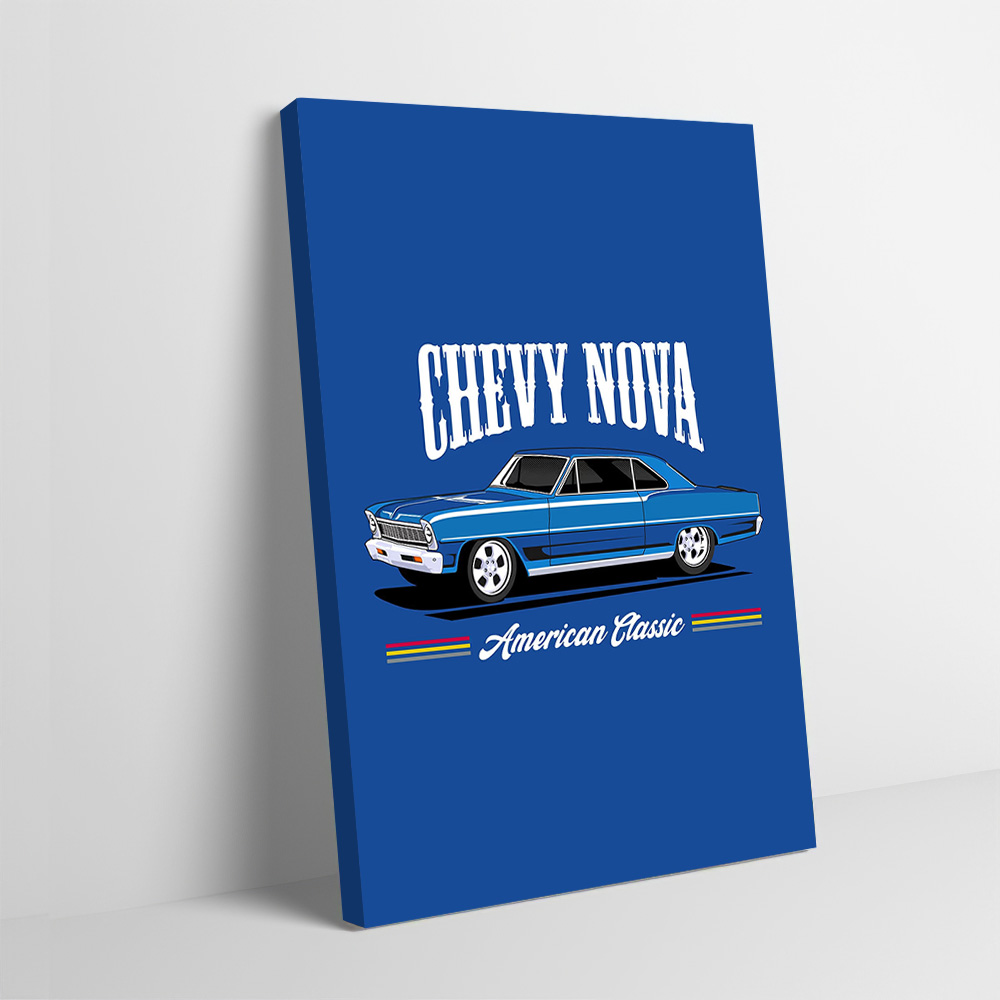 Chevy Nova Classic Cars Printi - Nova Decor & Lighting Juletrelys のレビューと価格
