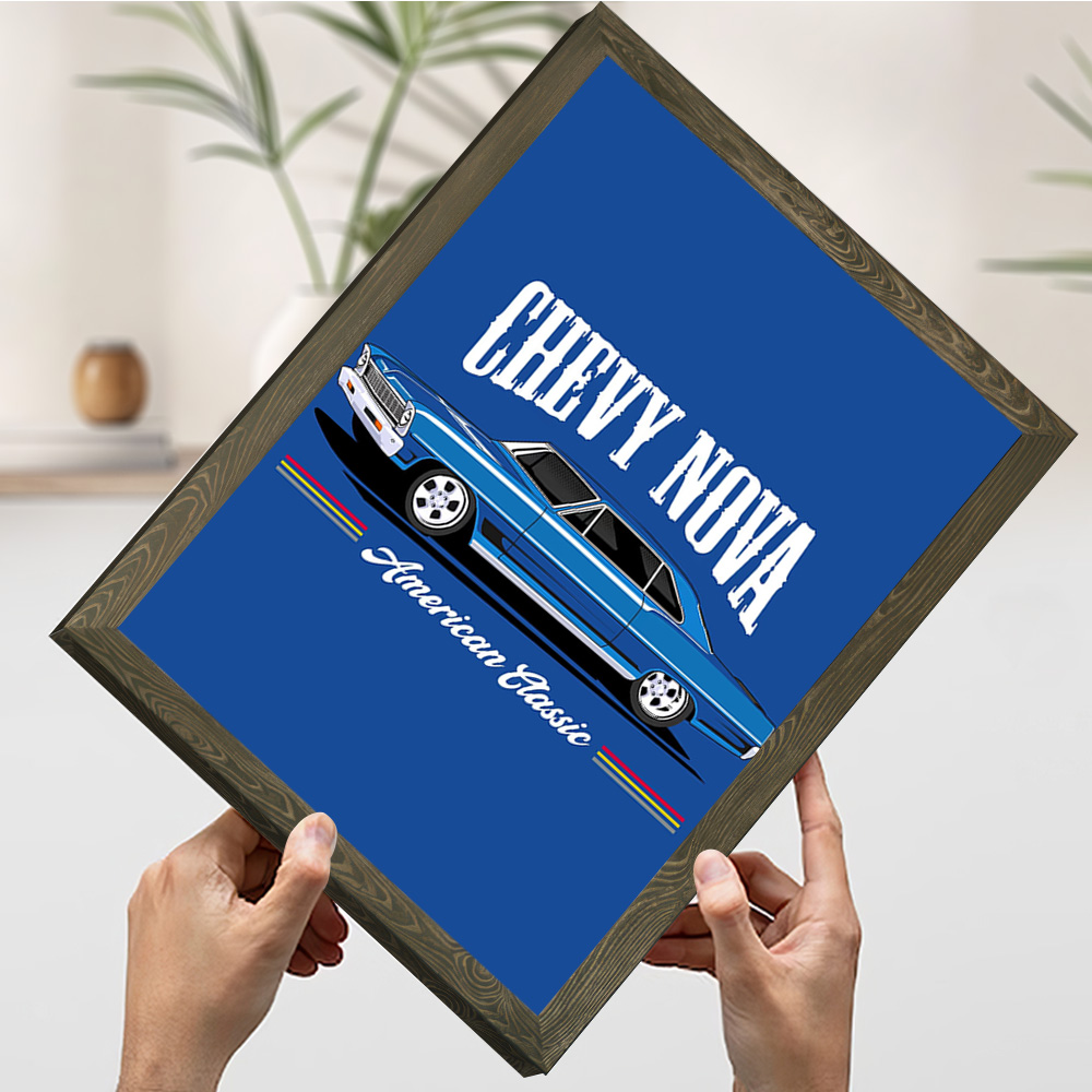 Chevy Nova Classic Cars Printi - Nova Decor & Lighting Juletrelys のレビューと価格