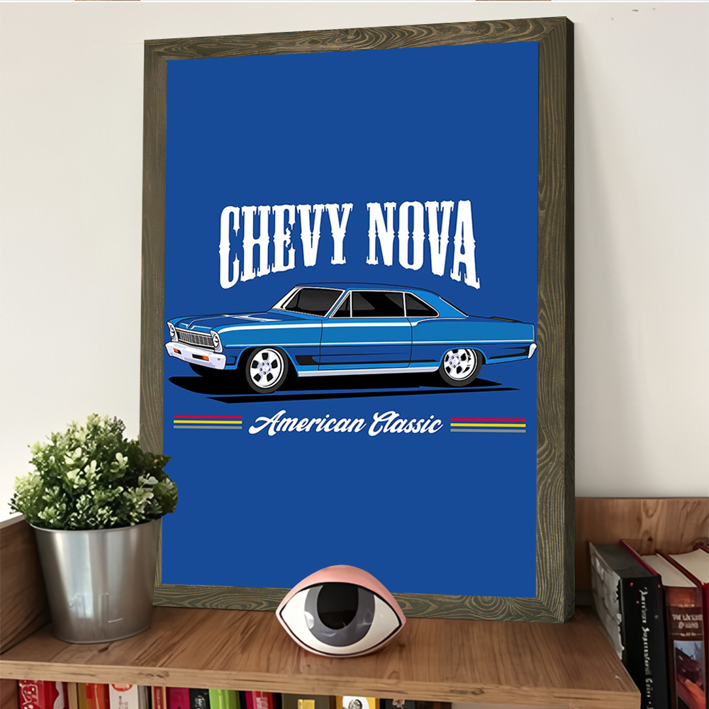 Chevy Nova Classic Cars Printi - Nova Decor & Lighting Juletrelys のレビューと価格