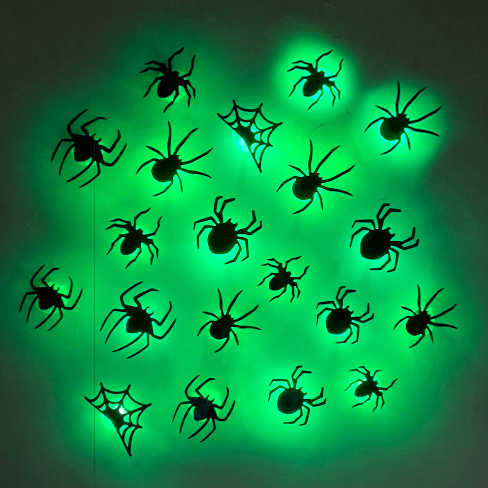Halloween LED Bats Spider Deco - Outdoor Lighting Wedding Decor のレビューと価格