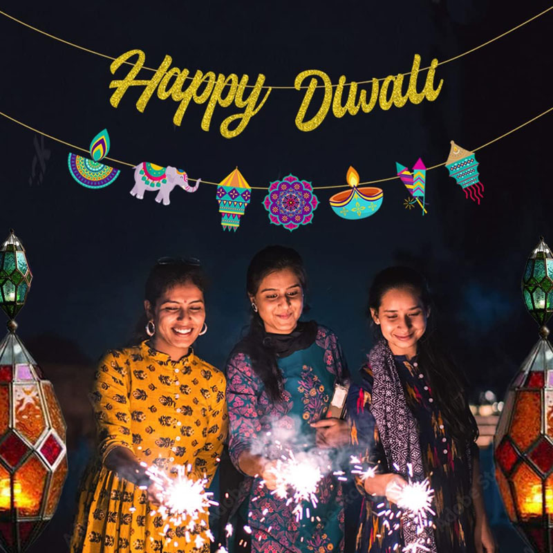 Diwali Party Decorations Happy - Lighting Decor For Diwali のレビューと価格
