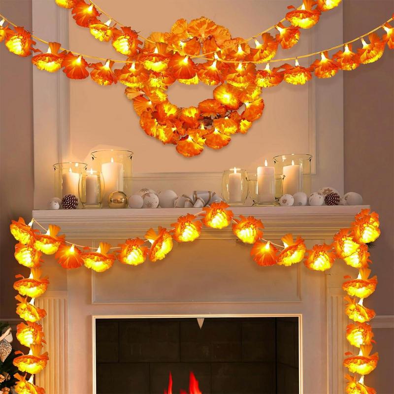 Led Marigold Garland Lights Li - Lighting Decor For Diwali のレビューと価格
