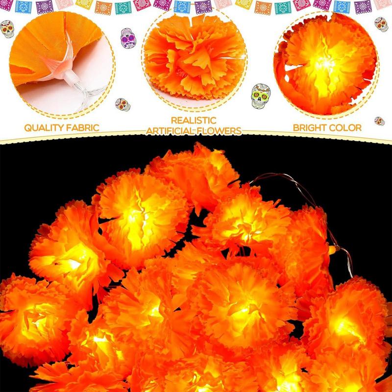 Led Marigold Garland Lights Li - Lighting Decor For Diwali のレビューと価格