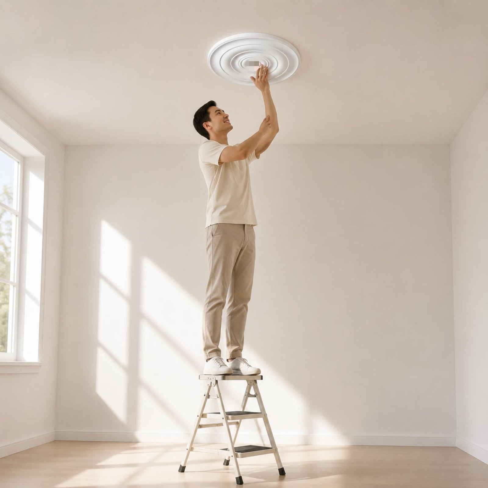 Ceiling Medallion Elegant Desi - Decor Lighting Fixtures のレビューと価格