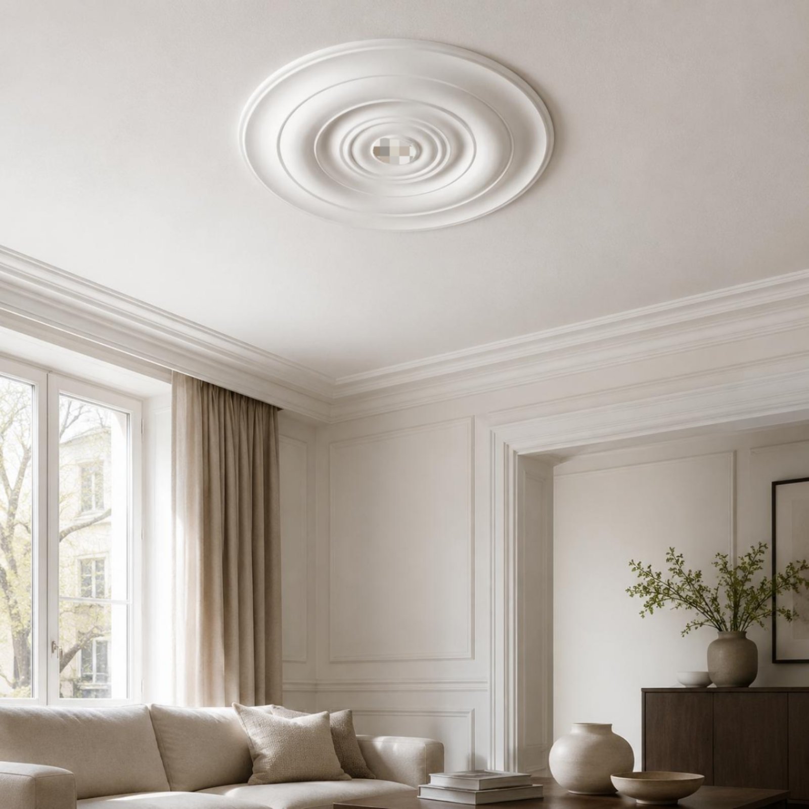 Ceiling Medallion Elegant Desi - Decor Lighting Fixtures のレビューと価格